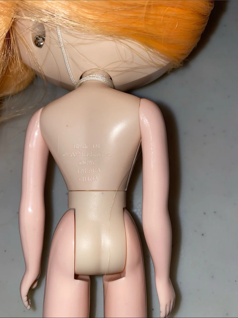 Neo Blythe Long Hair Nude Doll Takara 12
